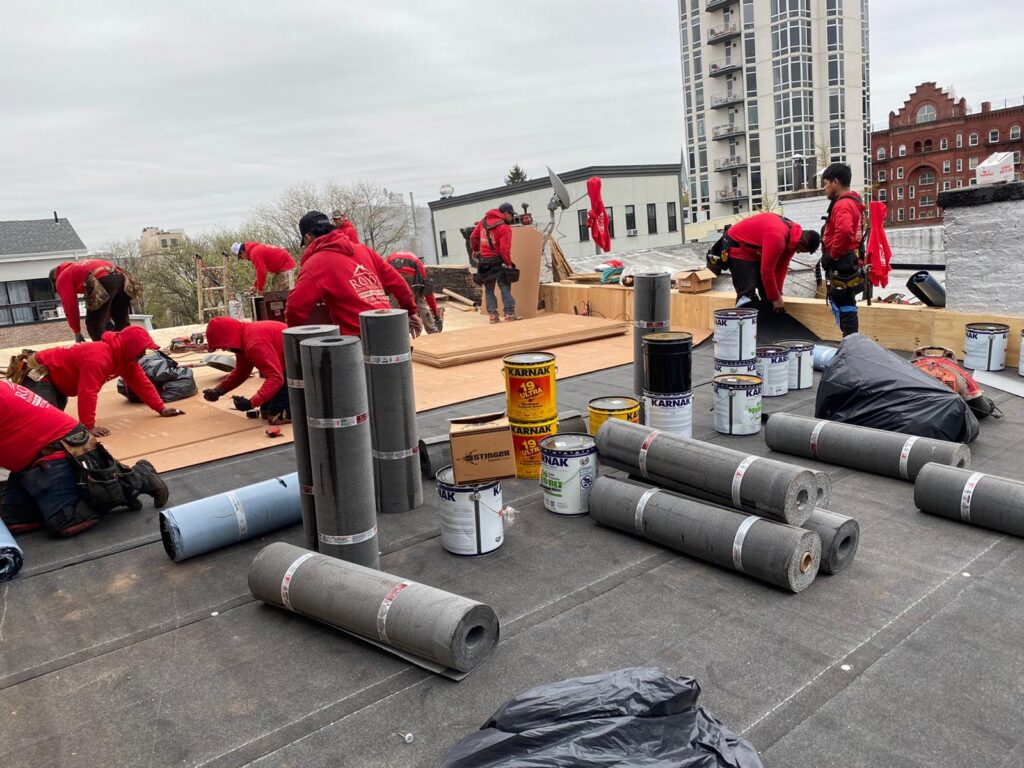 flat roof materials queens epdm tpo modified bitumen roofing systems comparison