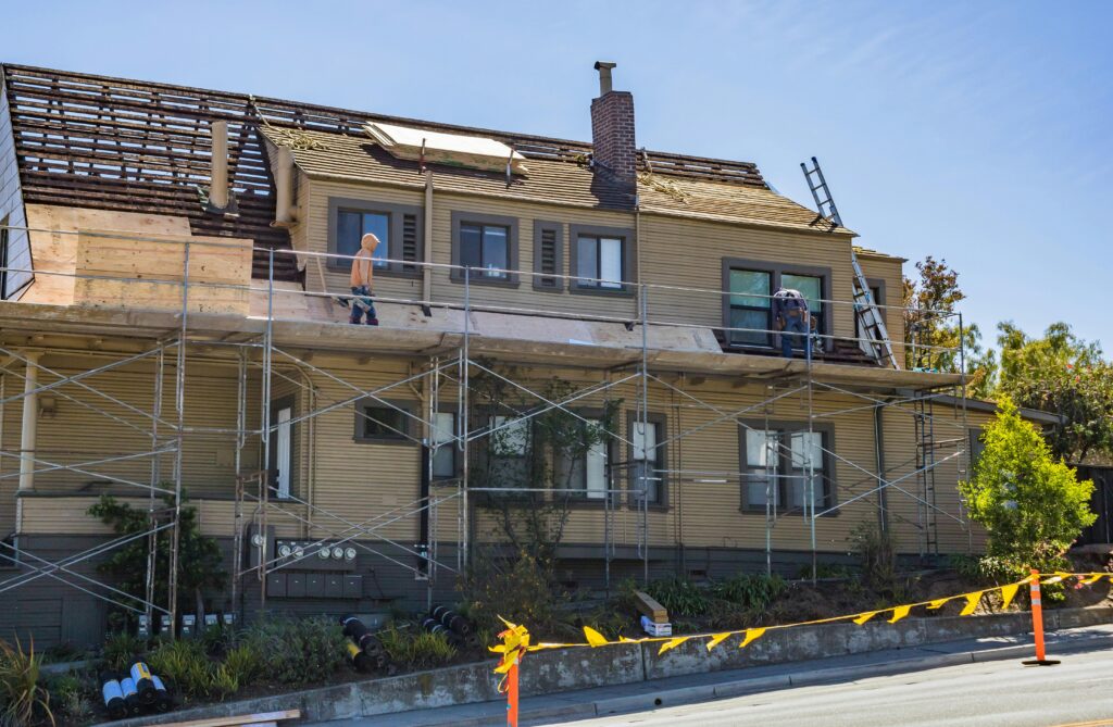 flat roof repair nyc visible damage ponding water cracks roof surface